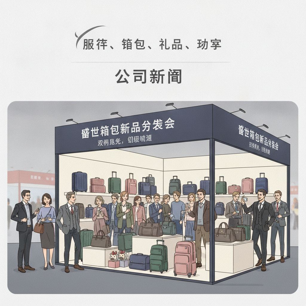 箱包新品吸引观众